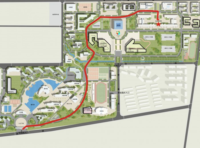 成都大学考场示意图