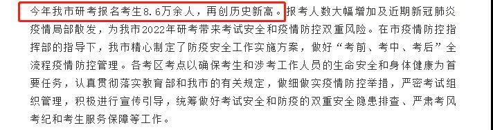 天津研究生报考人数