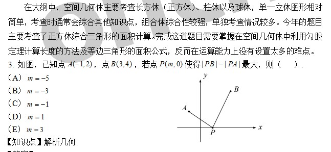 管综初数试题分析